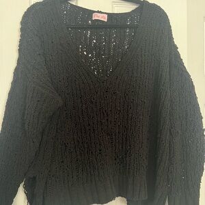 Pink Lily Sweater- light weight